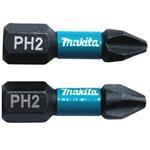 Makita B-63616 - torzní bit 1/4" Impact Black PH2, 25mm (bal. 2 ks)