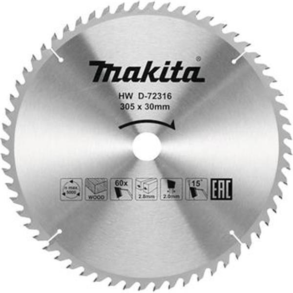 Makita D-72316 - Kotouč pilový pr. 305 x 2,8 x 30mm 60Z