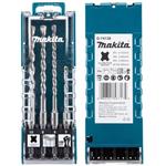 Makita D-74136 - Sada 4-dílná vrtáků SDS-Plus (pr. 5, 6, 8, 10 mm)