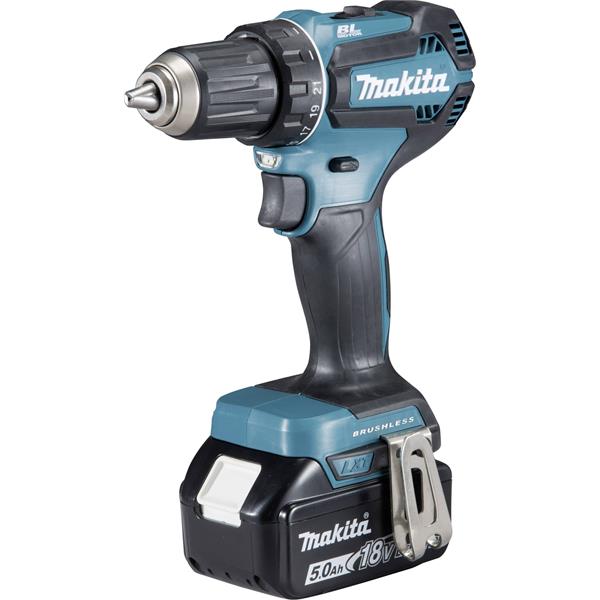 Makita DDF485RTJ - Aku bezuhlíkový šroubovák Li-ion LXT 18V/5,0 Ah,Makpac