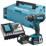 Makita DHP485SFJ - Aku bezuhlíkový příklepový šroubovák Li-ion LXT 18V/3,0 Ah,Makpac