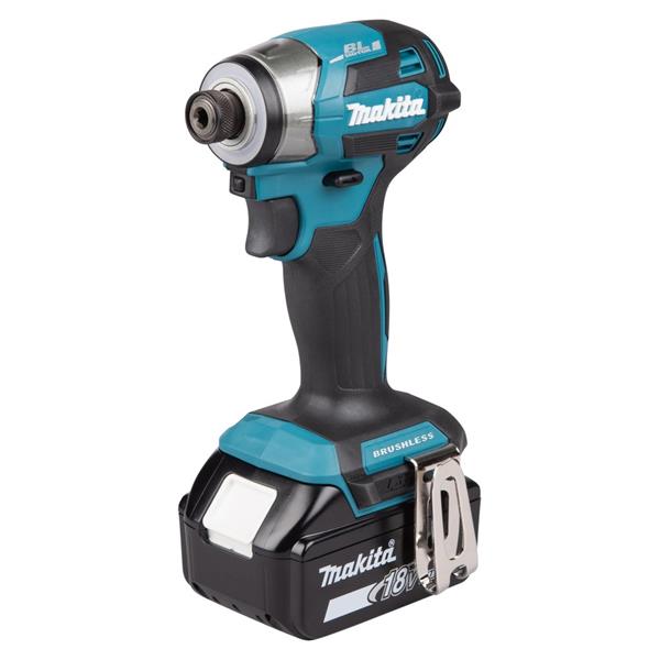 Makita DTD173RTJ - Aku rázový šroubovák 1/4" Li-ion LXT 18V/5,0Ah, Makpac