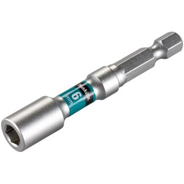 Makita E-03458 - Hlavice nástrčná, ořech 6,0mm stopka BIT 1/4" délka 65 mm s magnetem Impact Premier