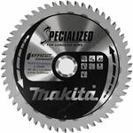 Makita E-16760 - Kotouč pilový pr. 165 x 1,5 x 20mm, 54T hliník Efficut