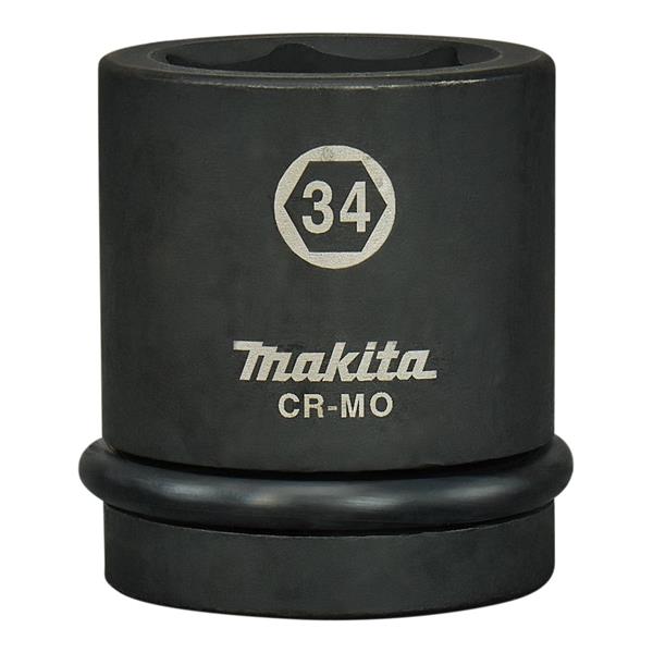 Makita E-24555 - Hlavice nástrčná - ořech 1", velikost 34 mm délka 63 mm