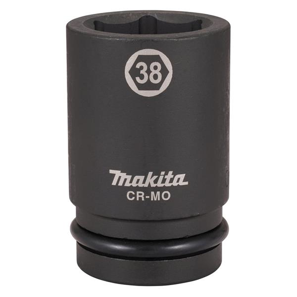 Makita E-24745 - Hlavice nástrčná - ořech 1", velikost 38 mm prodloužená, délka 90 mm