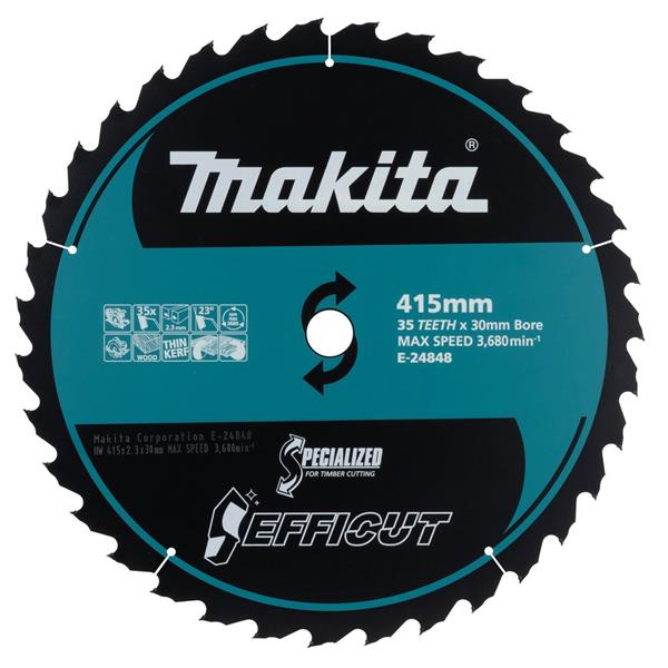 Makita E-24848 - kotouč pilový na dřevo Efficut 415x2.3x30mm 35Z