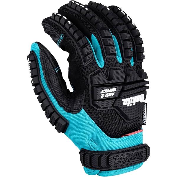 Makita P-84464 - rukavice pracovní antivibrační, impact, velikost M