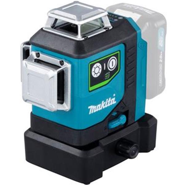 Makita SK700GD - Aku čárový laser, zelený, Li-ion CXT 10,8/12V, bez aku - ZELENÝ paprsek