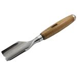 Narex Bystřice 826520 - Dláto řezbářské duté rovné šířka 20 mm profil 8, dřevěná rukojeť 145 x 29 mm