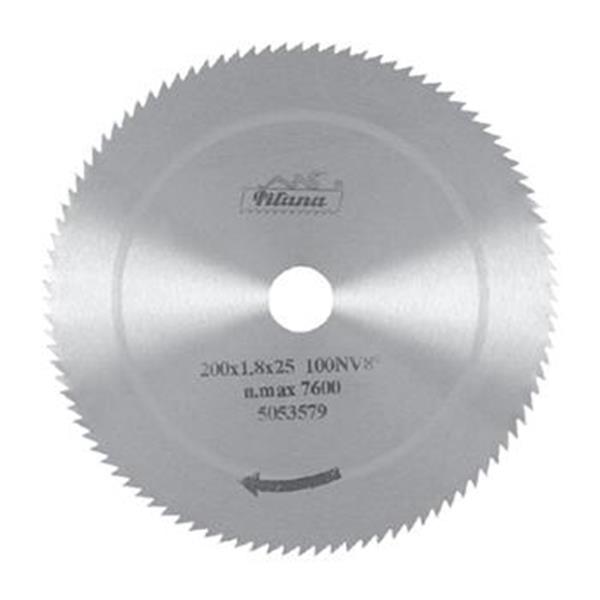 Pilana -Kotouč pilový na dřevo pr. 200 x 1,8 x 25mm, 100 zubů, ČSN5314-NV15°