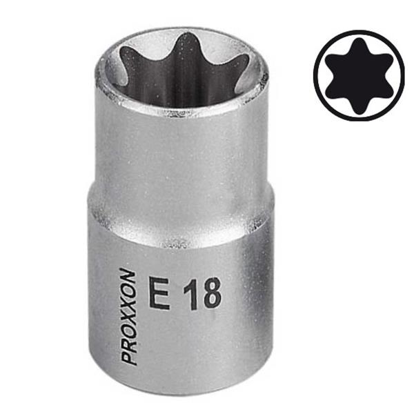 Proxxon 23386 - Hlavice nástrčná - ořech 1/2" vnitřní Torx TRX E16