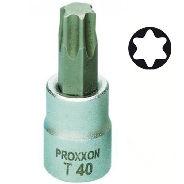 Proxxon 23492 - Hlavice zástrčná - ořech 1/2", TORX T40 délka 55mm
