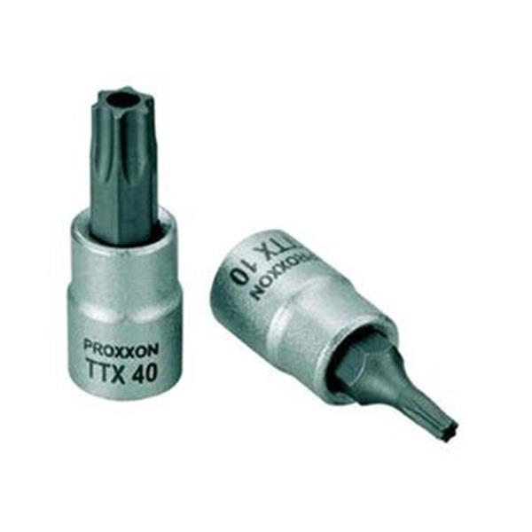 Proxxon 23752 - Hlavice zástrčná - ořech 1/4", TORX T 6x32mm s bezpečnostním otvorem