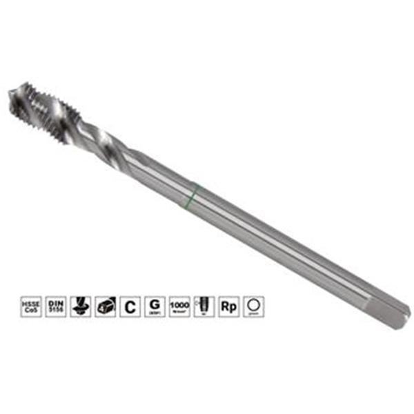 Ruko 263012E - Závitník strojní G 1/2" x 14 Typ 3044 DIN 5156 HSSE-Co5