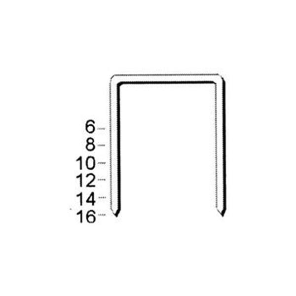 Schneider C420005 - Spony 10x12,8mm, KL 80/10 CNK/3000, drát 0,7x0,9mm (bal. 3000ks)