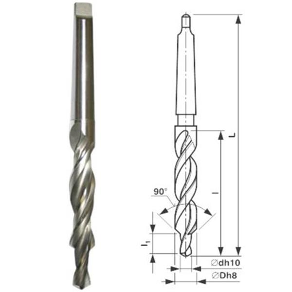 StimZet K551850V000S - Záhlubník pro šrouby se zapuštěnou hlavou M10 pr. 18,5mm vodící vrták pr. 10,5mm ČSN 221255