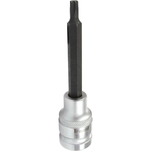 Triumf 100-00415 - Hlavice zástrčná - ořech 1/2", TORX T30x100mm prodloužená, do 50Nm