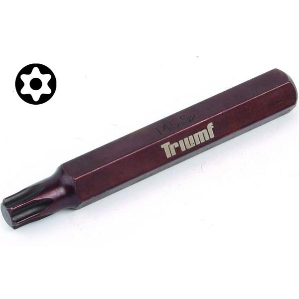 Triumf 100-06480 - BIT 3/8" (10mm) TORX T30 x 75mm, prodloužený s bezpečnostním otvorem