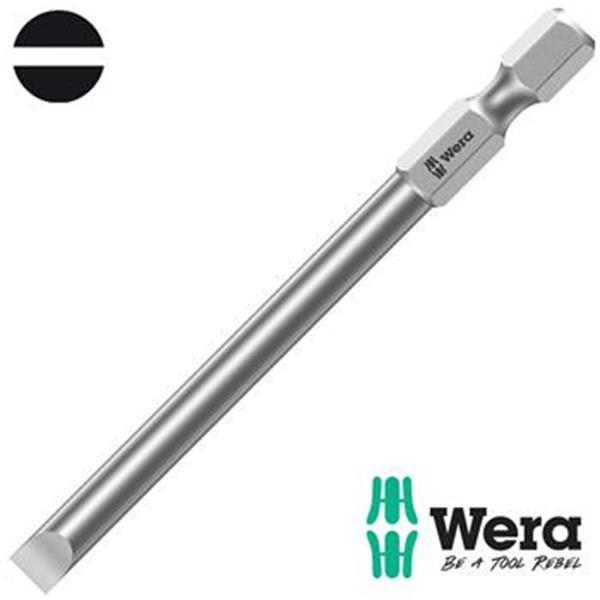 Wera 05059466001 - Bit 1/4" plochý 0.5x3.0x 70mm, serie 800/4 Z, dlouhý