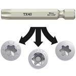 Wera 05060511001 - BIT 1/4" Torx T40x 50mm, serie 867/4 HF BO dlouhý s bezpečnostním otvorem a přidržovací funkcí