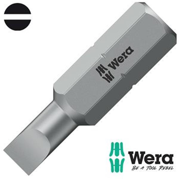 Wera 05072065001 - Bit 1/4" plochý 1,6x 8.0x 25mm, serie 800/1 Z