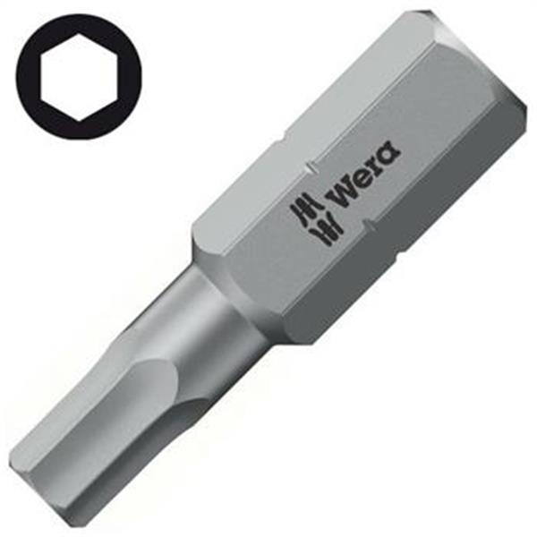 Wera 05135070001 - Bit 1/4" Imbus 1/16"x 25mm, serie 840/1