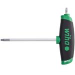 Wiha 45446 - Klíč zástrčný šestihranný TORX T10 L-klíč 100 mm s T-rukojeť Bi-plast ComfortGrip